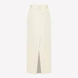 ALEXI LONG SKIRT IN BEIGE