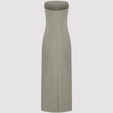 HELENE LONG DRESS IN SAGE GREEN