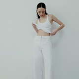 ISLA WHITE DENIM PANTS