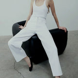 ISLA WHITE DENIM PANTS