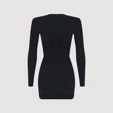 PEAR MINI DRESS IN BLACK